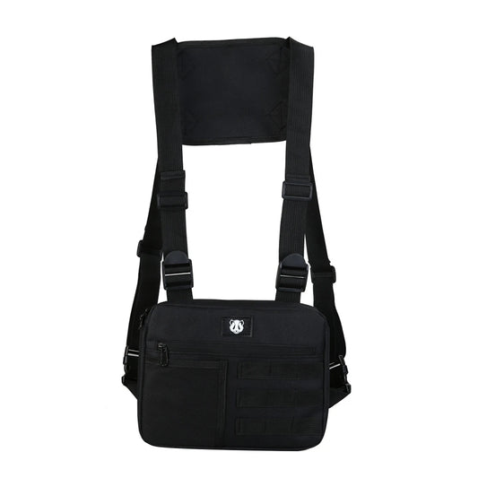 Men’s Anti-Theft Chest Vest Pack – Adjustable Oxford MOLLE Bag for Outdoor Sports & Travel Accessories