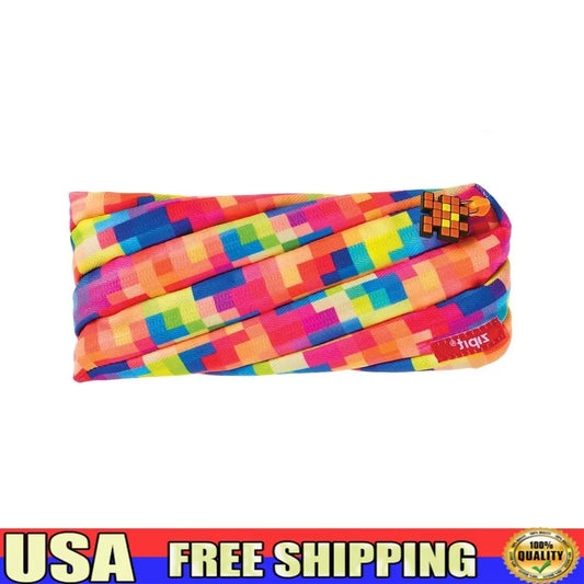 Washable Polyester Pencil Case – Extra Wide Diagonal Opening (Holds 30 Pens)
