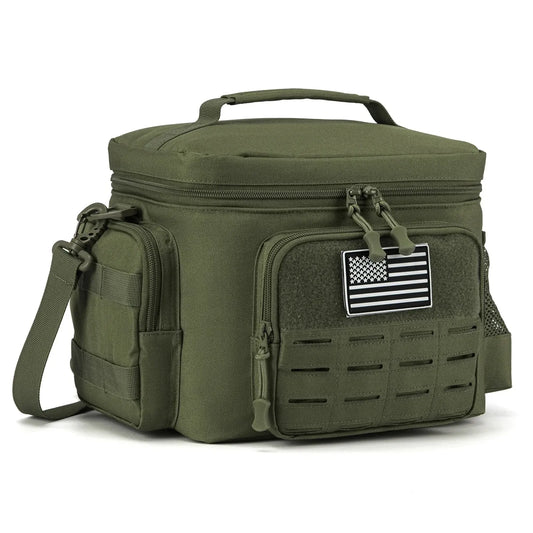 Tactical Lunch Box for Men – Heavy-Duty Leakproof Insulated Lunch Bag for Work, Camping & Outdoor Use