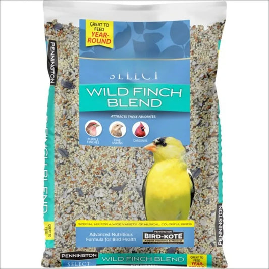 Select Wild Finch Blend – 10LB Bag of Premium Wild Bird Seed & Feed, Nutrient-Rich Mix for Outdoor Finch Feeding