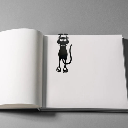 3D Cartoon Animal Hanging Bookmark – Cute Page Marker for Books & School