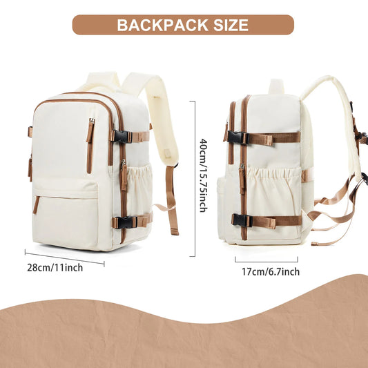 Cabin Travel Backpack – 40×30×20 cm Carry-On, Fits 15.6″ Laptop, Airline-Compliant