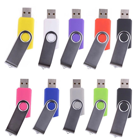 20-Pack USB Flash Drives – Wholesale Bulk Memory Stick Pen Drives with Real Capacity for Data Storage, Transfer & Backup