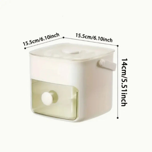 Eco-Friendly Portable Ice Maker – 48 Cubes in 10 Mins, 1.10L Capacity, Compact Design for Home, Office & Camping ❄️🥤