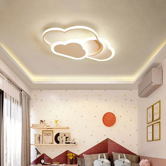 LED Ceiling Light Fixture – Durable Metal Body with Soft Luminous Acrylic Panel & Low Power Consumption