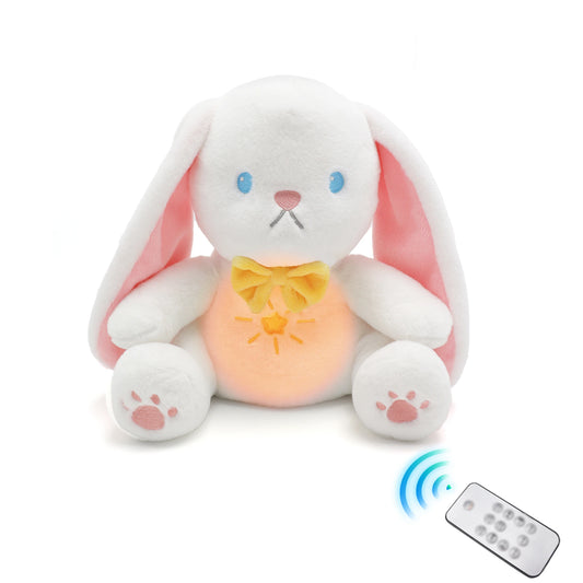 Musical Rabbit Plush Toy – Soft Stuffed Animal Bunny with Music, Gift Box Set for Easter, Christmas & Kids’ Birthday Gifts