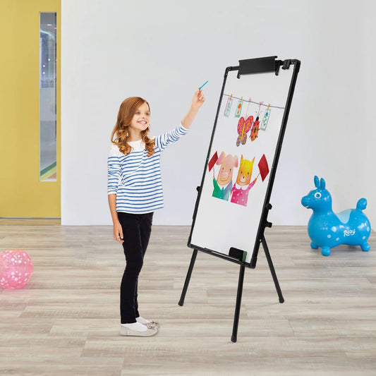 Magnetic Whiteboard Easel – 36" x 24" Folding Dry Erase Board with Stand for Office, School & Home 🧲