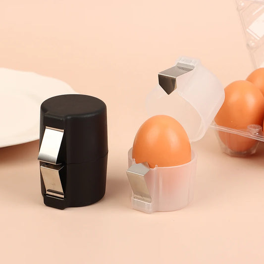Precision Egg Topper & Shell Cutter – Stainless Steel Raw & Soft-Boiled Egg Opener