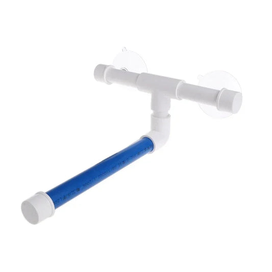 Suction Cup Bird Perch Toy – Window & Shower Stand for Parrots, Macaws, Cockatoos, African Greys, Conures & Parakeets