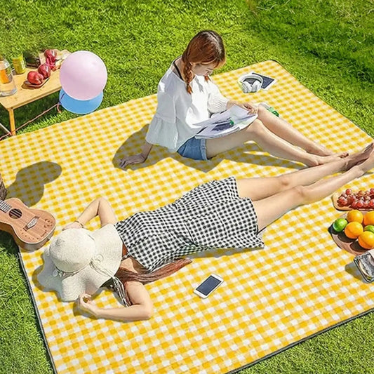 Extra-Large Waterproof Picnic Blanket 200×150 cm – Foldable, Portable Outdoor Camping Mat