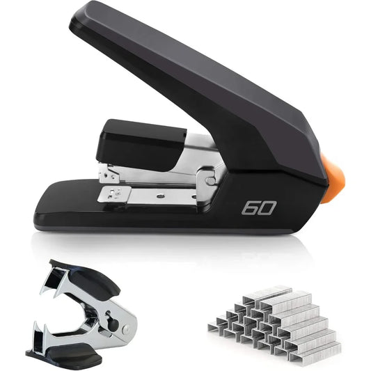 Easy Heavy-Duty One-Touch Stapler – Ergonomic, Easy-Load Office Stapler for Smooth Stapling