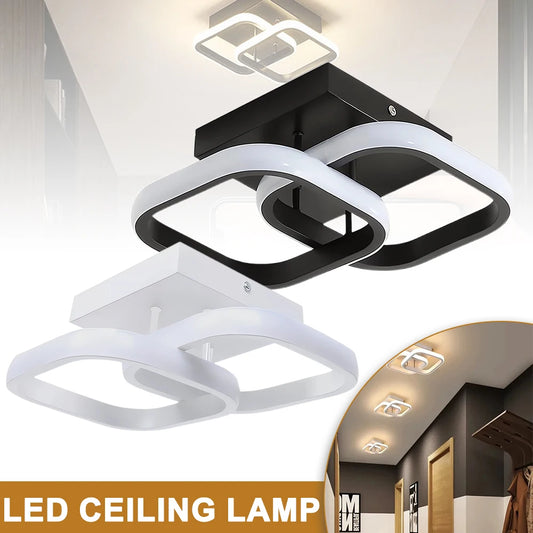 Modern LED Ceiling Light Fixture – Energy-Efficient Hallway, Bedroom, Kitchen & Office Lighting