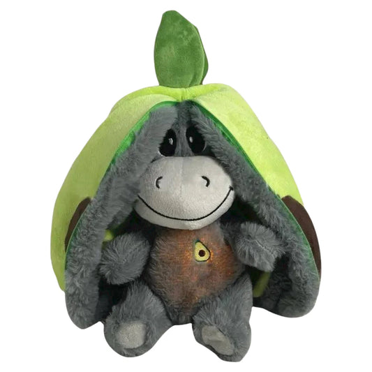 Breathing Stuffed Animal Baby Soother – Realistic Donkey Plush Comfort Doll with Breathing Motion, Soft Toy & Birthday Gift for Kids