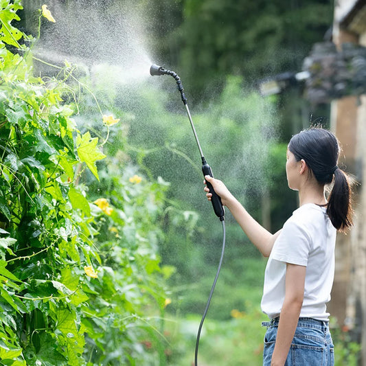 Electric Plant Sprayer – USB Rechargeable Watering Wand with 2–4 Mist Nozzles for Garden & Lawn Care