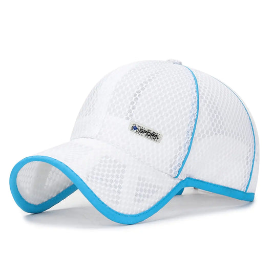 Unisex Adjustable Mesh Trucker Cap – Breathable Snapback Baseball Hat for Youth & Adults