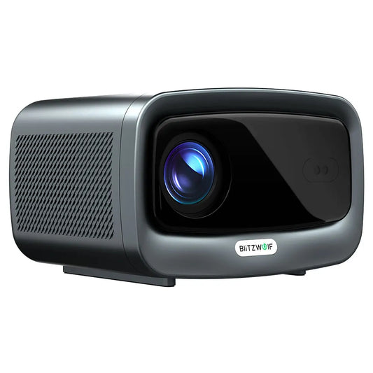 V9 LED 1080p Projector – 1000 ANSI Lumens, Auto-Focus, Wi-Fi 6 & Bluetooth 5.0, Water-Cooled for Home Theater