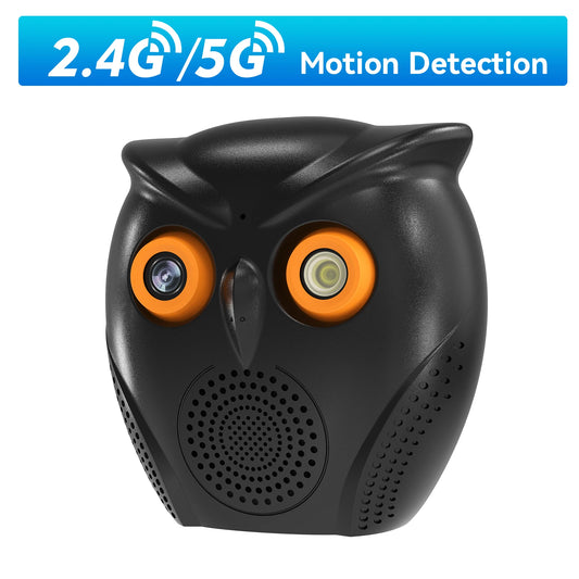 1080P WiFi Home Security Camera – Indoor Mini Surveillance Cam with 120° Wide-Angle Lens, Two-Way Audio, USB Power & Night Vision