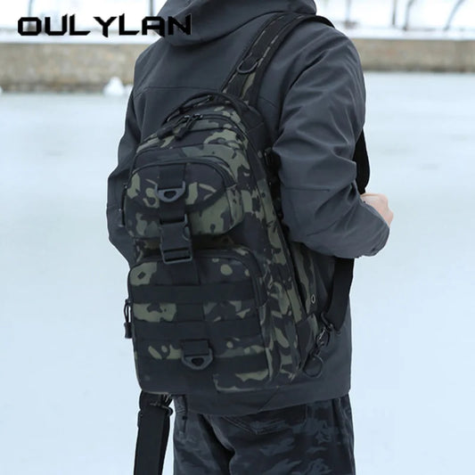 OULYLAN Lightweight Waterproof Outdoor Backpack – Large-Capacity Travel & Fishing Pack | Versatile Men’s Daypack