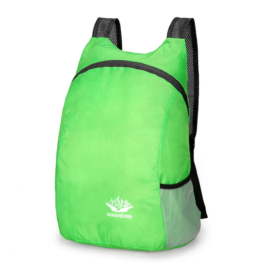 Foldable Waterproof Outdoor Backpack – Lightweight Nylon Hiking & Travel Daypack | Compact Camping Rucksack