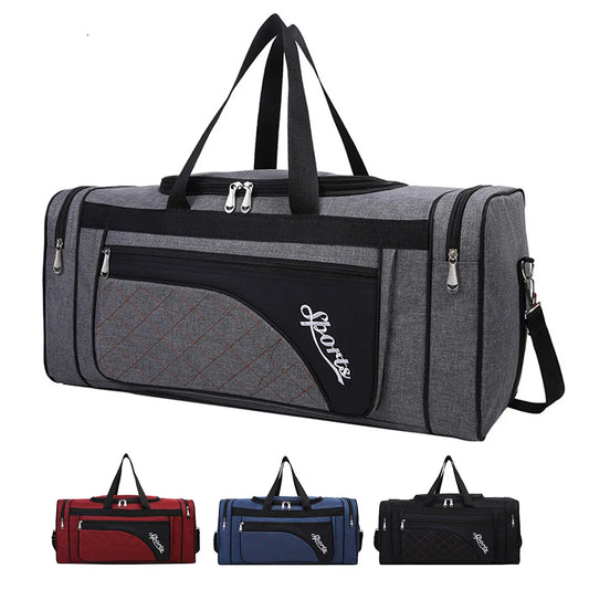 Oxford waterproof sports backpack – multifunctional gym & yoga bag with dry/wet separation, side zippers for football & travel