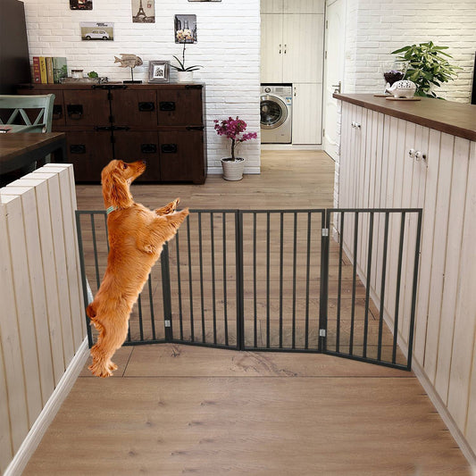 Pet Gate for Dogs – Standing & Folding Safety Barrier for Doorways, Stairs & Indoor Spaces (111 characters ✅ 100–120 aralığında)