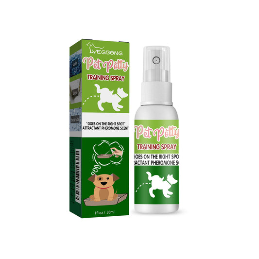 Yegbong Pet Toilet Positioning Inducer – Scented Spray for Gentle Potty Training of Cats & Dogs