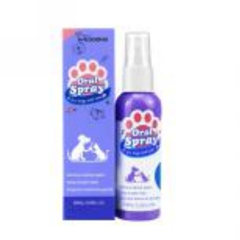 Pet Oral Care Spray – Stain Removal, Tartar Control & Breath Freshening Mist for Cats & Dogs