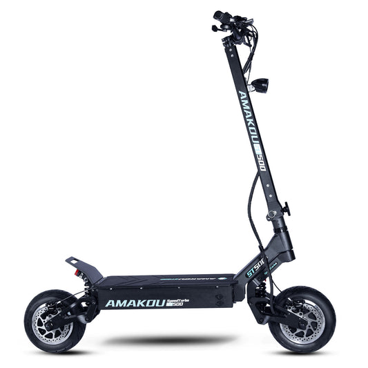 72V Dual Motor Electric Scooter - 60 MPH High-Speed Performance E-Scooter