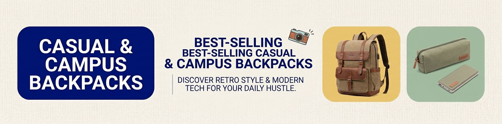 Best-Selling Casual & Campus Backpacks