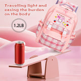 Sanrio Hello Kitty Large Capacity Backpack Set – Pink Cartoon Backpack with Stationery Bundle & Adjustable Straps