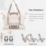 4-Piece Expandable ABS Suitcase Set with USB Port