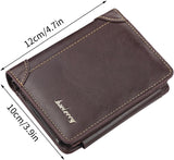 Stylish Brown & Khaki Men’s Leather Wallet
