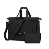 Women’s Gym Bag with USB Charging Port ⚡ Travel Duffel Weekender with Wet Pocket & Shoe Compartment