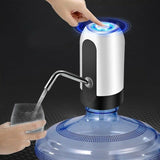 USB Rechargeable 5-Gallon Water Bottle Electric Dispenser Pump – Automatic One-Touch Water Pump with Universal Fit