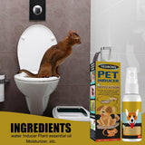 Pet Defecation Positioning Spray – Natural Scent Training Inducer for Dogs & Cats, 30 mL