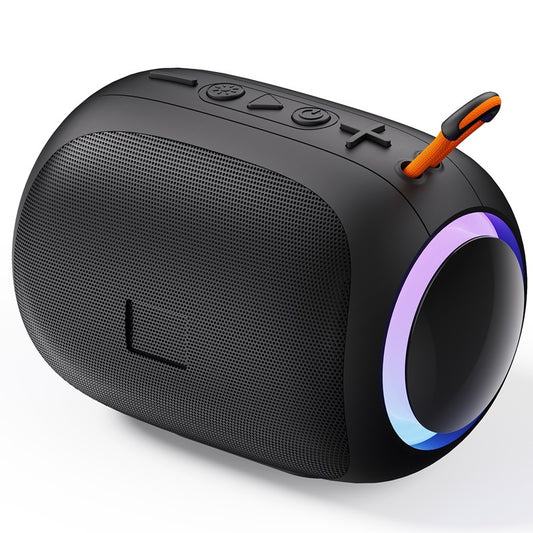Portable Waterproof Bluetooth Speaker with LED Light