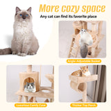Cat Climbing Frame – Multi-Level Cat Tree Tower with Platforms, Scratching Posts & Cozy Resting Spots for Indoor Cats