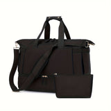 Women’s Travel Duffel Bag 🎒 Sports Gym & Yoga Tote – Weekender Overnight Carryall Bag