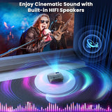 Native 1080P Projector with 5G WiFi and Bluetooth - 4K Supported Home Theater Projector