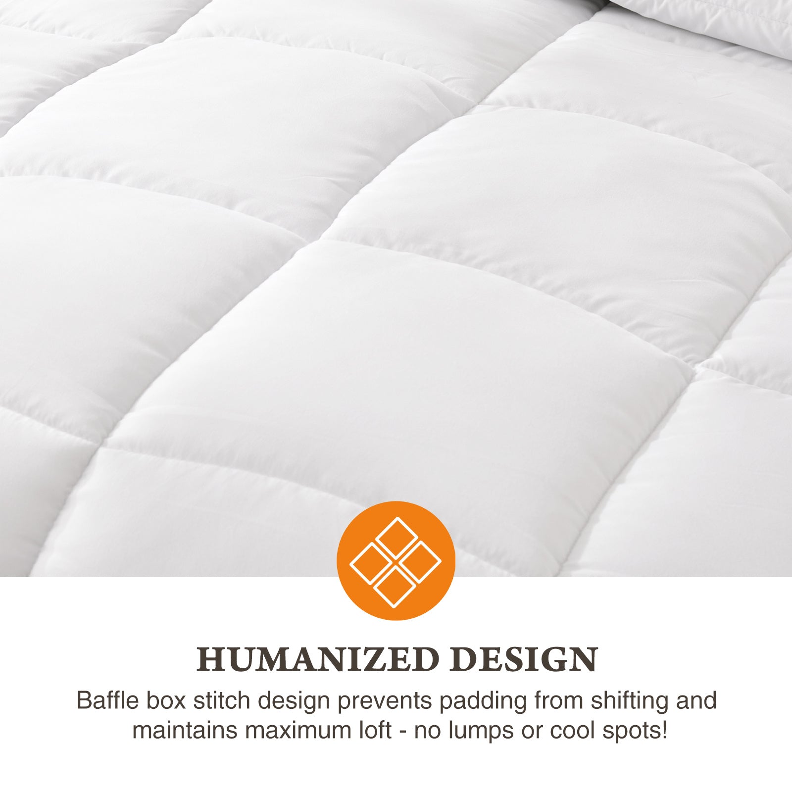 Four-Season Universal Down Comforter – Lightweight All-Year Duvet Insert