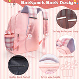Sanrio Hello Kitty Large Capacity Backpack Set – Pink Cartoon Backpack with Stationery Bundle & Adjustable Straps