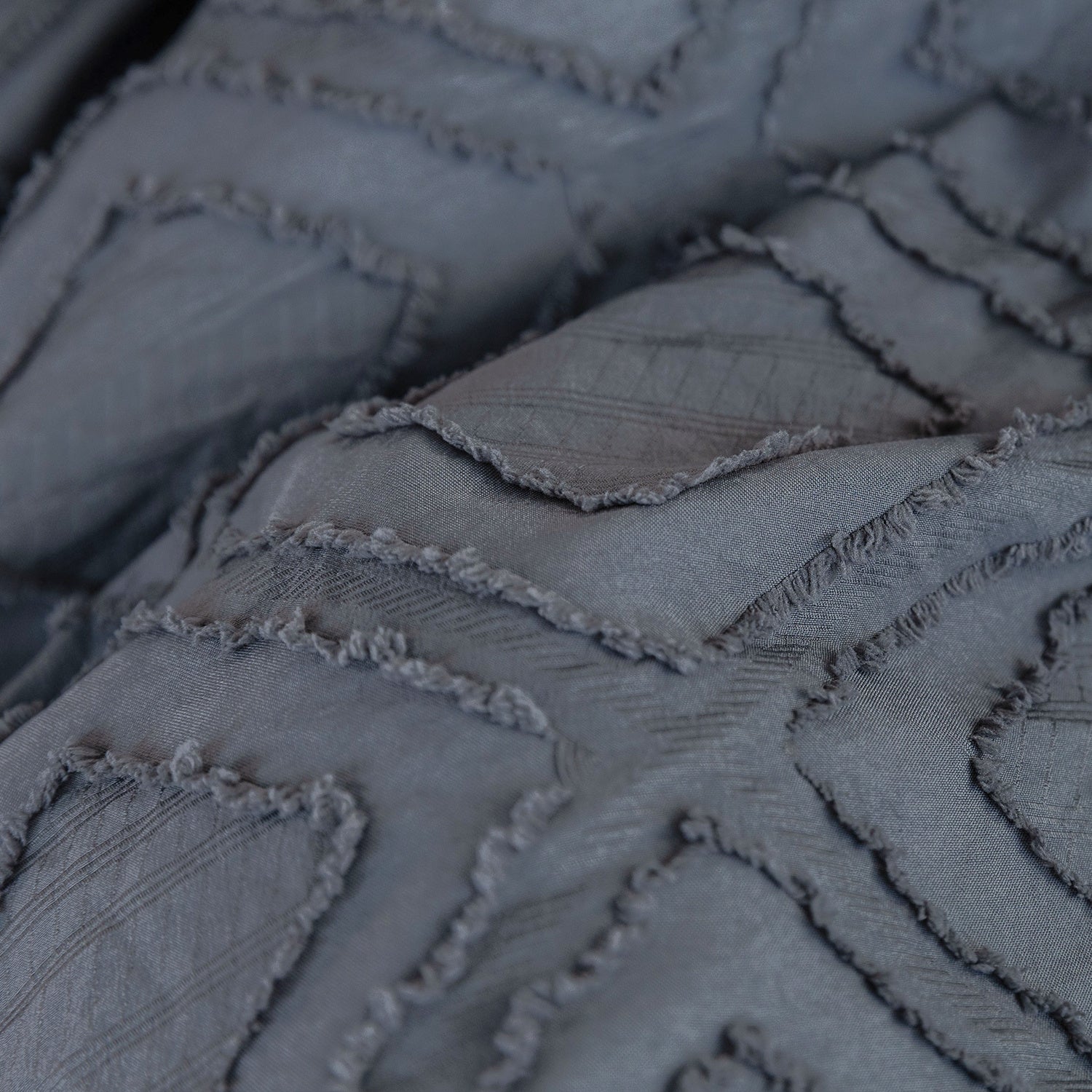 Bohemian Tufted Quilt Cover Set – 3-Piece Premium Bedding with Cut Flower Design, Soft & Machine-Washable, No Shrinkage