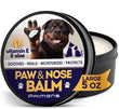 Natural Dog Paw Balm – Moisturizing & Healing Paw Protection for Dogs, Organic Balm for Cracked Pads & Dry Noses