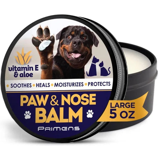 Natural Dog Paw Balm – Moisturizing & Healing Paw Protection for Dogs, Organic Balm for Cracked Pads & Dry Noses