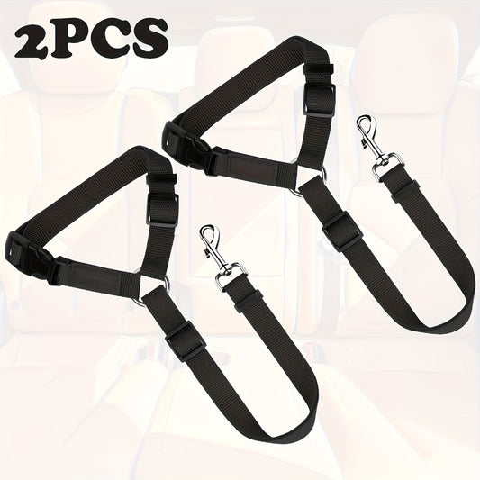 2-Piece Dog Leash Set – Durable Wear-Resistant & Skin-Friendly Material, Perfect for Walking, Training & Travel