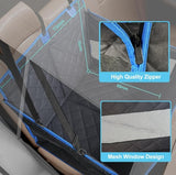 Dog Car Seat with Back Seat Extender – Hammock-Style Travel Protector for Large & Small Dogs, Fits Cars, SUVs & Trucks