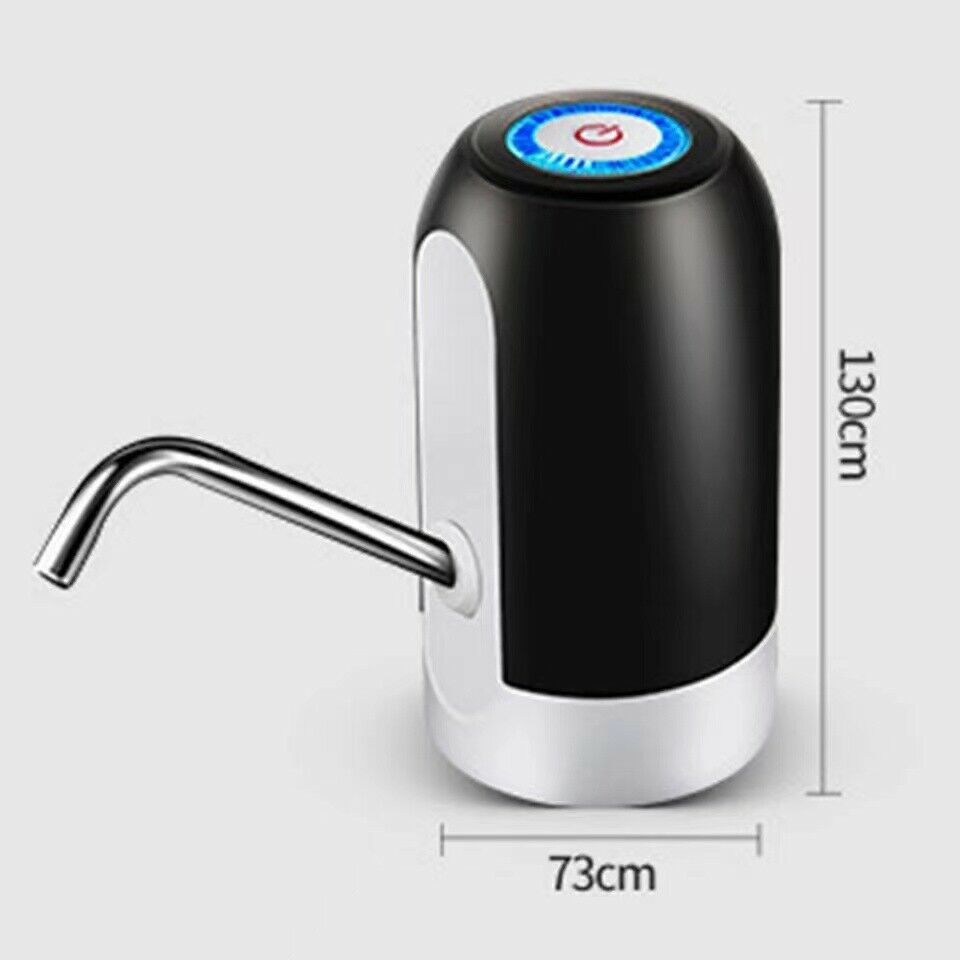 USB Rechargeable 5-Gallon Water Bottle Electric Dispenser Pump – Automatic One-Touch Water Pump with Universal Fit