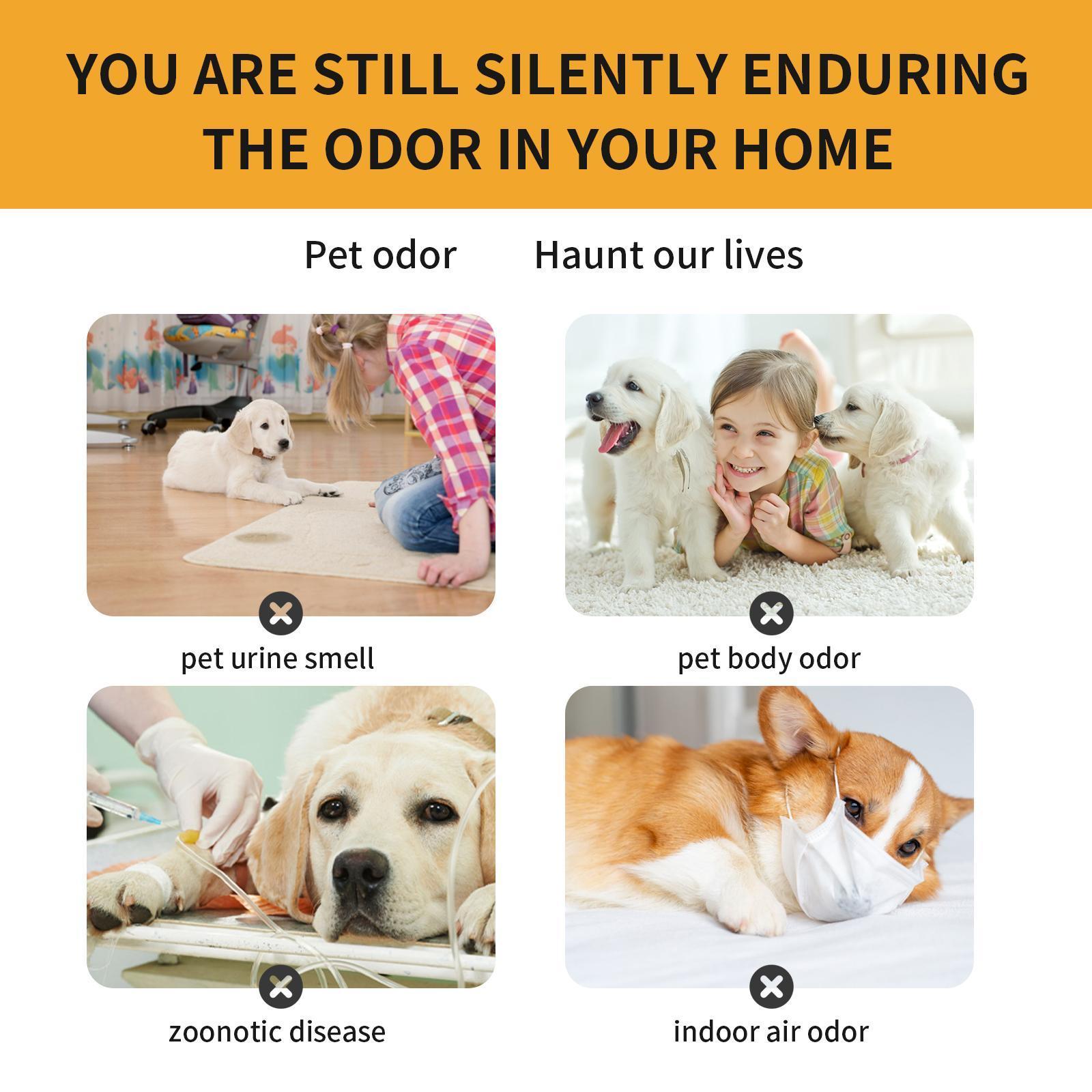 Yegbang Pet Fabric Deodorizer Spray – Long-Lasting Indoor Odor Neutralizer for Soft Surfaces