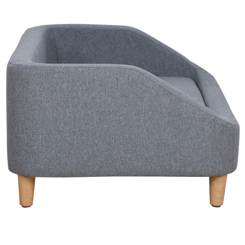 Dog Sofa – Sturdy Supportive Couch Bed with Washable Cushion & Non-Slip Base for Medium & Large Dogs