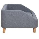 Dog Sofa – Sturdy Supportive Couch Bed with Washable Cushion & Non-Slip Base for Medium & Large Dogs
